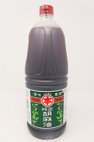 マルホン胡麻油：1升ポリ